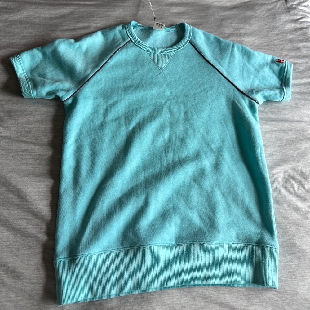 Homage short sleeved sweatshirt